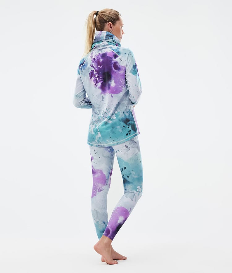 Dope Snuggle W Baselayer tights Dame 2X-Up Spray Green Grape