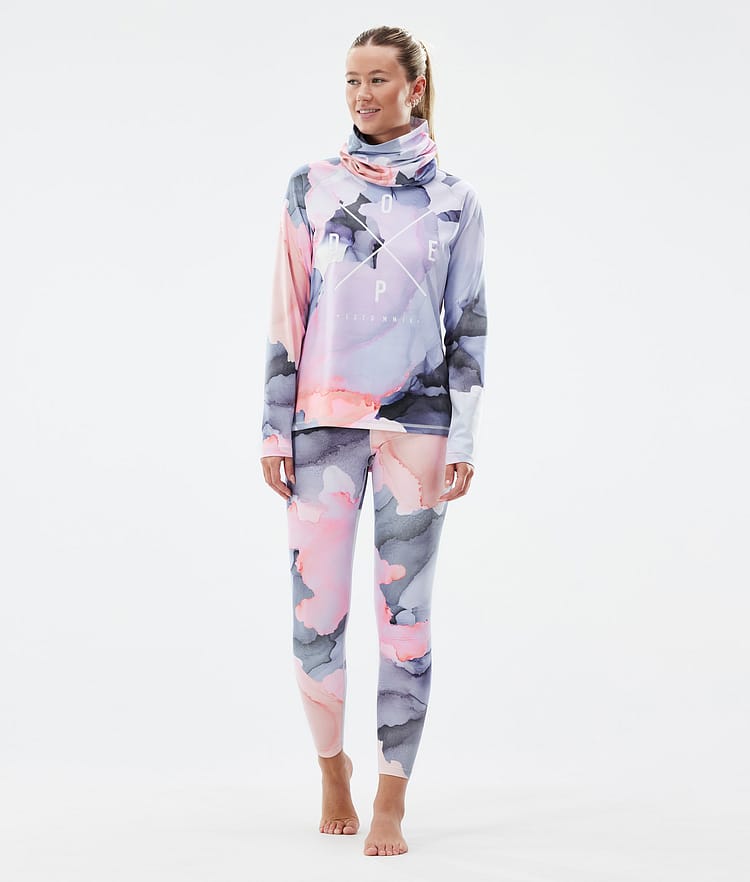 Dope Snuggle W Legginsy Termoaktywne Kobiety 2X-Up Blot Peach, Zdjęcie 3 z 7