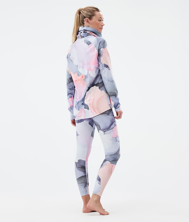 Dope Snuggle W Legginsy Termoaktywne Kobiety 2X-Up Blot Peach, Zdjęcie 4 z 7