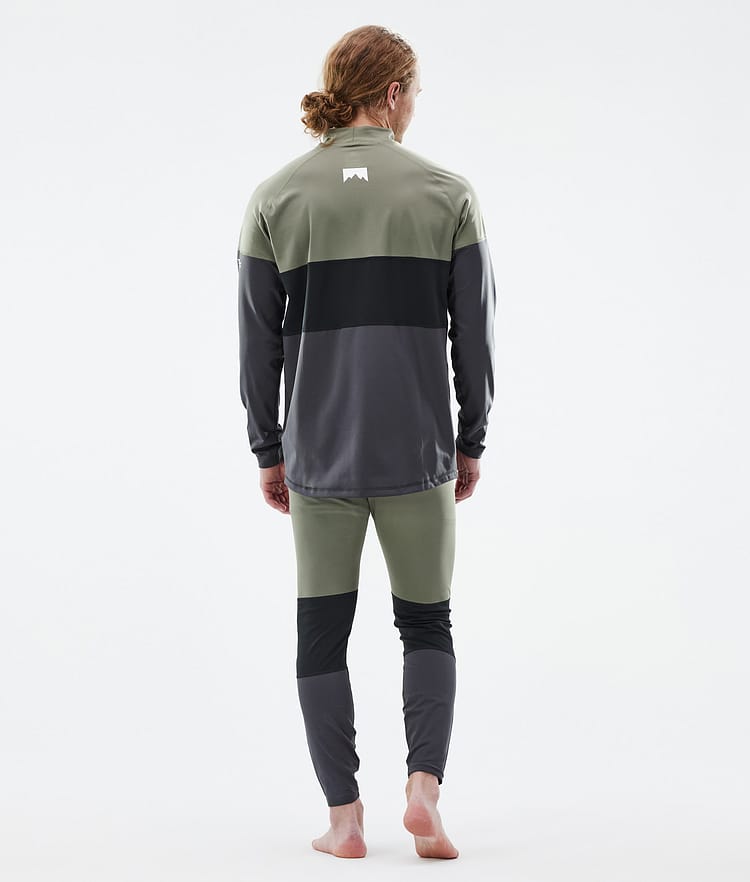 Montec Alpha Basislaag Top Heren Greenish/Black/Phantom, Afbeelding 4 van 5