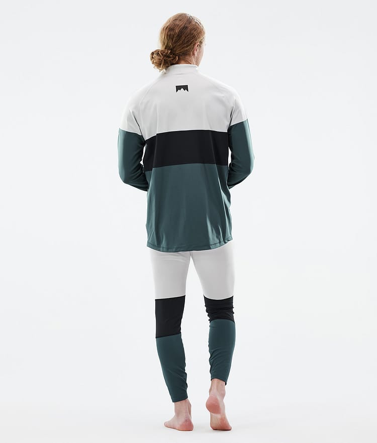 Montec Alpha Basislaag Top Heren Light Grey/Black/Dark Atlantic, Afbeelding 4 van 5