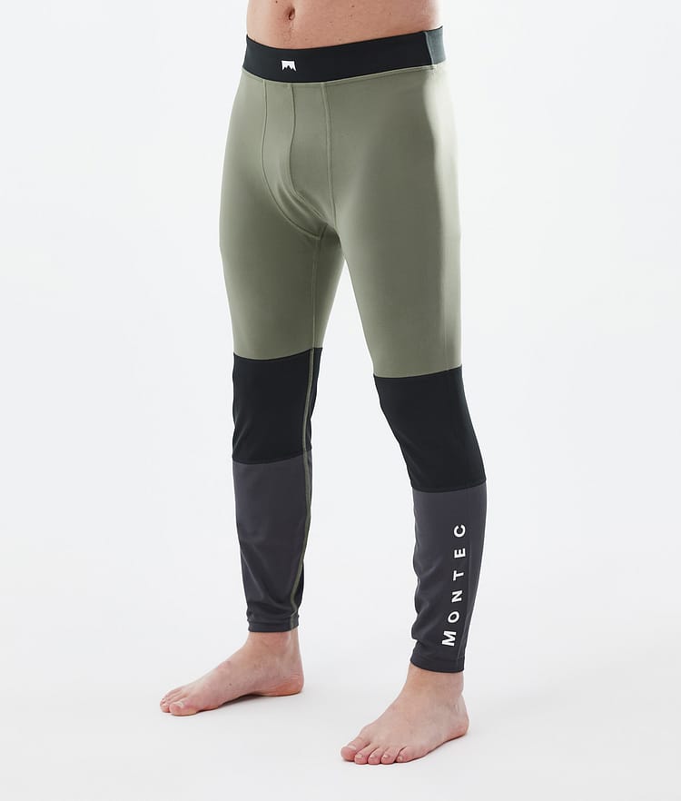 Montec Alpha Basislaag Broek Heren Greenish/Black/Phantom, Afbeelding 1 van 7
