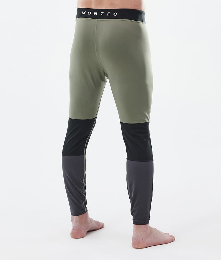 Montec Alpha Basislaag Broek Heren Greenish/Black/Phantom, Afbeelding 2 van 7