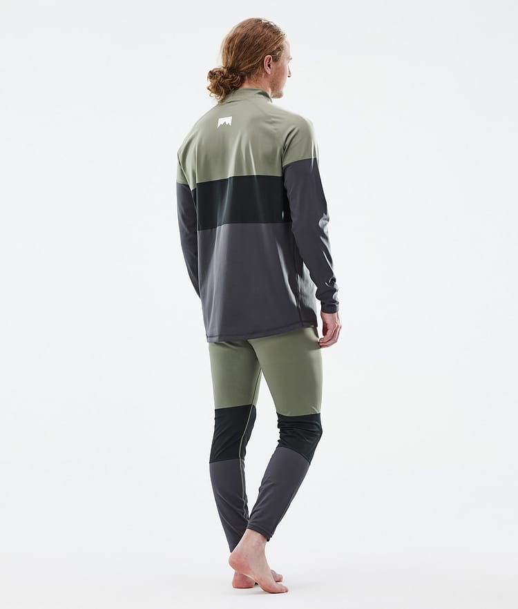 Montec Alpha Basislaag Broek Heren Greenish/Black/Phantom, Afbeelding 4 van 7