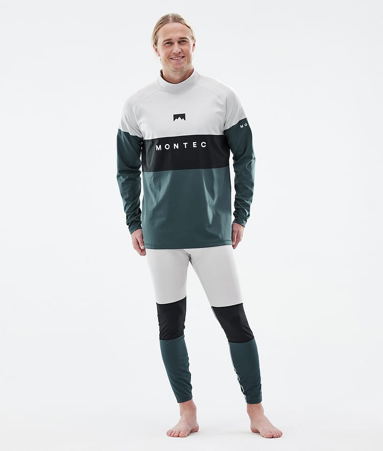 Montec Alpha Basislaag Broek Heren Light Grey/Black/Dark Atlantic, Afbeelding 3 van 7
