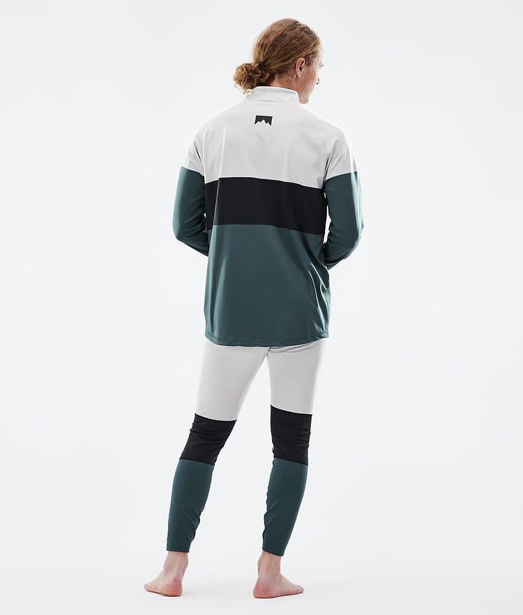 Montec Alpha Basislaag Broek Heren Light Grey/Black/Dark Atlantic, Afbeelding 4 van 7