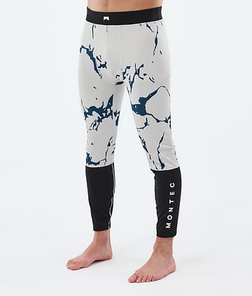 Montec Alpha Base Layer Pant Ice/Black
