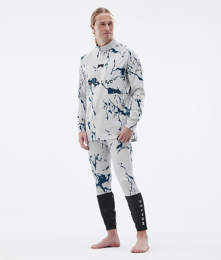 Montec Alpha Basislaag Broek Heren Ice/Black, Afbeelding 3 van 7