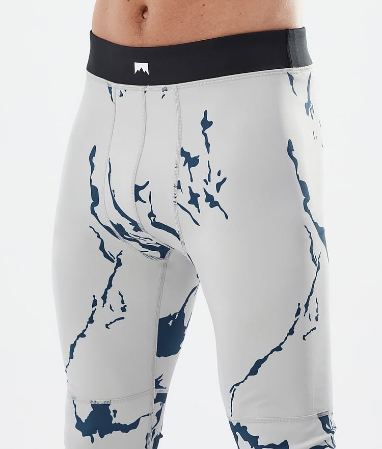 Montec Alpha Pantaloni Termici Uomo Ice/Black, Immagine 5 di 7