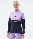 Montec Alpha W Tee-shirt thermique Femme Faded Violet/Black/Dark Blue