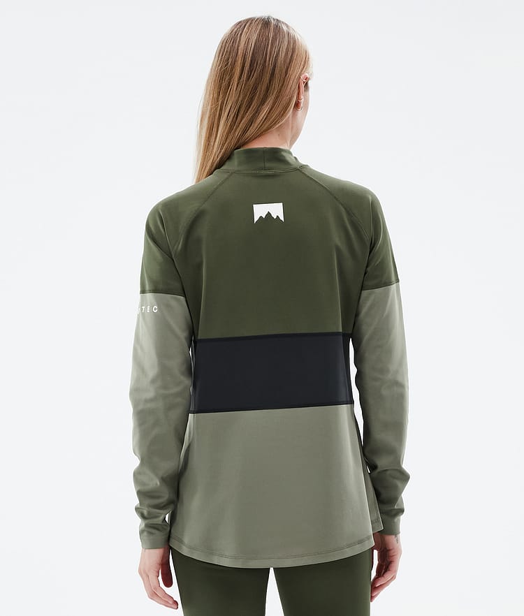 Montec Alpha W Basislaag Top Dames Olive Green/Black/Greenish, Afbeelding 5 van 5