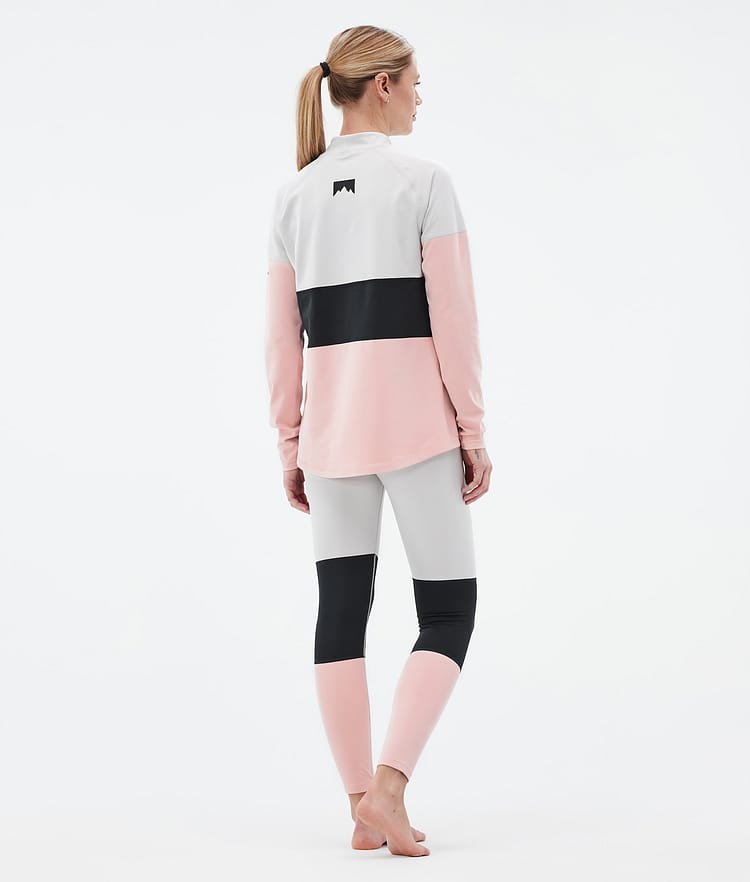 Montec Alpha W Basislaag Top Dames Light Grey/Black/Soft Pink, Afbeelding 4 van 5