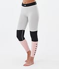 Montec Alpha W Pantaloni Termici Donna Light Grey/Black/Soft Pink, Immagine 1 di 7
