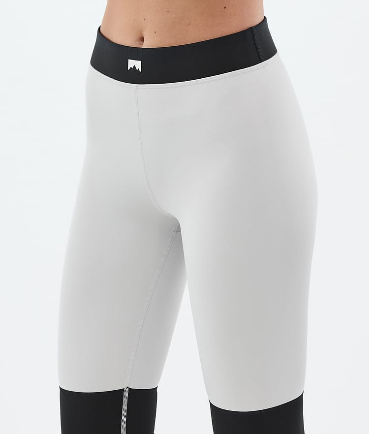 Montec Alpha W Pantalon thermique Femme Light Grey/Black/Soft Pink, Image 5 sur 7