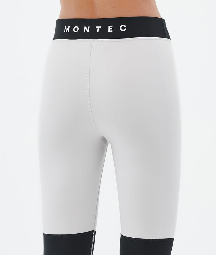 Montec Alpha W Basislaag Broek Dames Light Grey/Black/Soft Pink, Afbeelding 6 van 7