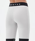Montec Alpha W Pantaloni Termici Donna Light Grey/Black/Soft Pink