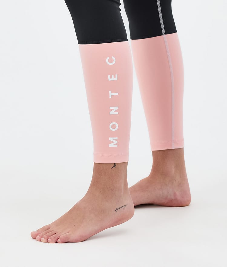 Montec Alpha W Pantalon thermique Femme Light Grey/Black/Soft Pink, Image 7 sur 7