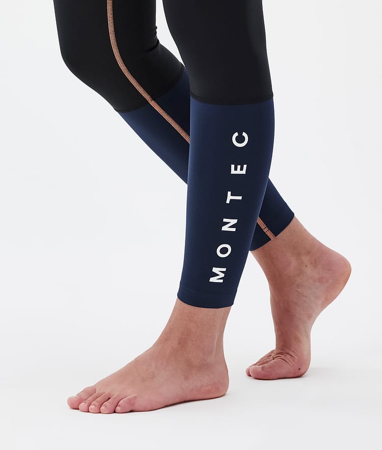 Montec Alpha W Baselayer tights Dame Faded Peach/Black/Dark Blue, Billede 7 af 7