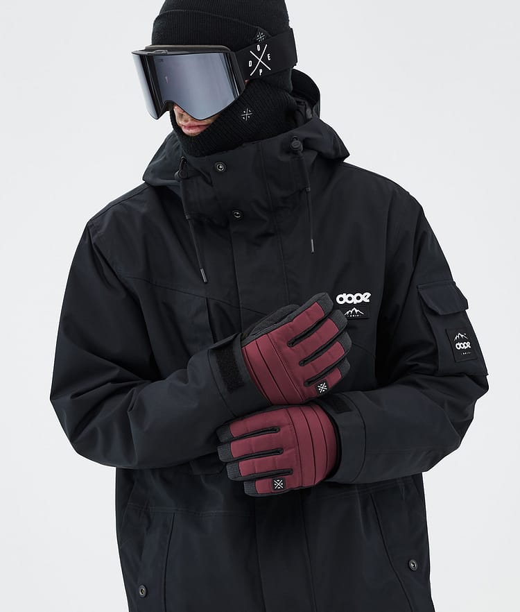 Dope Ace 24 Skihandschoenen Burgundy, Afbeelding 4 van 5