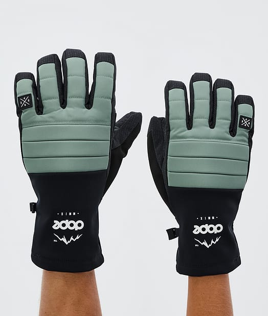Dope Ace 24 Skihandsker Faded Green