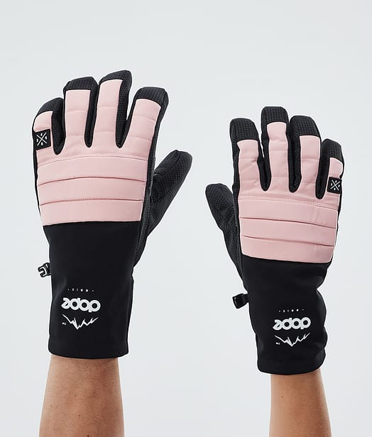 Dope Ace Ski Gloves Soft Pink