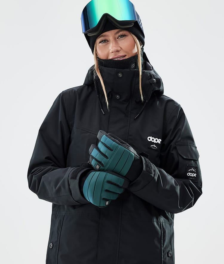 Dope Ace Guantes de esquí Bottle Green, Imagen 4 de 5