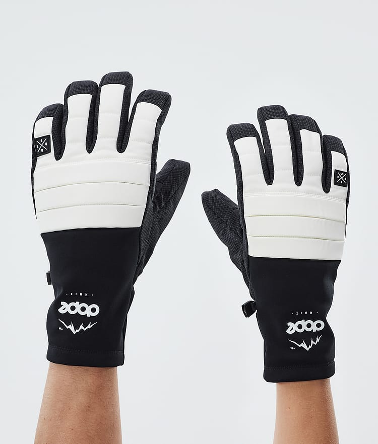 Dope Ace Gants de Ski Homme Old White - Blanc