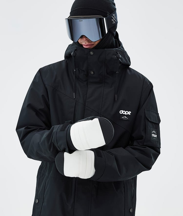 Dope Ace Snow Mittens Old White, Image 3 of 5