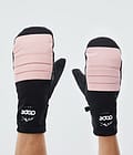Dope Ace Snow Mittens Soft Pink