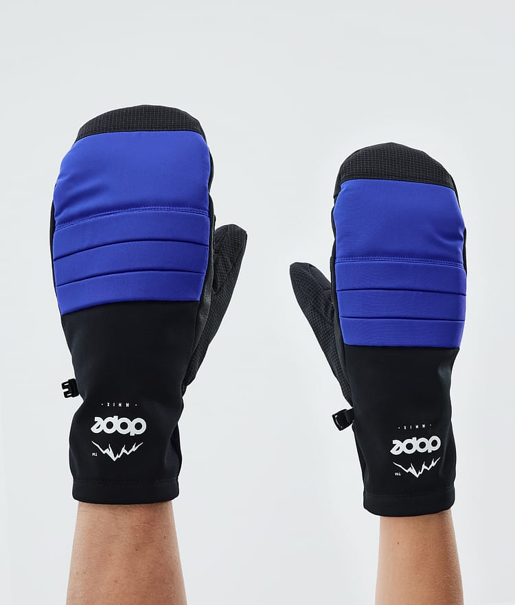 Dope Ace Snow Mittens Cobalt Blue