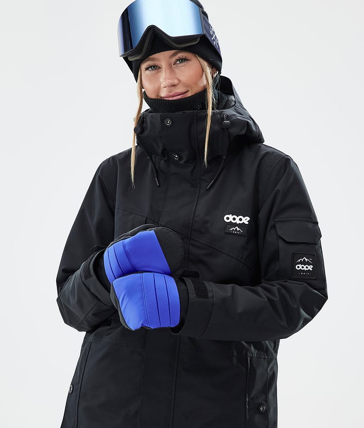 Dope Ace Snow Mittens Cobalt Blue, Image 4 of 5