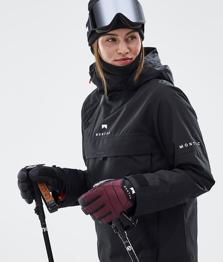 Montec Kilo 2023 Skihandschoenen Burgundy, Afbeelding 3 van 5