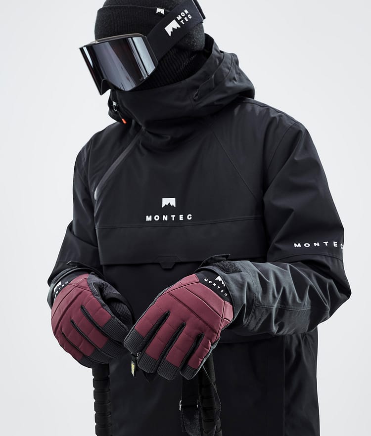 Montec Kilo Gants de Ski Burgundy