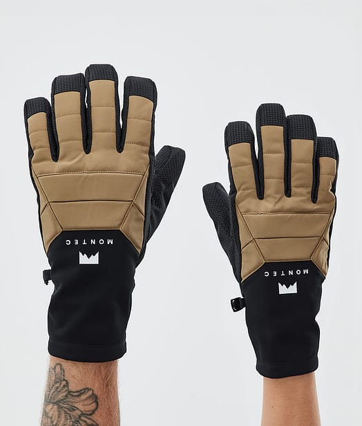 Montec Kilo Ski Gloves Gold