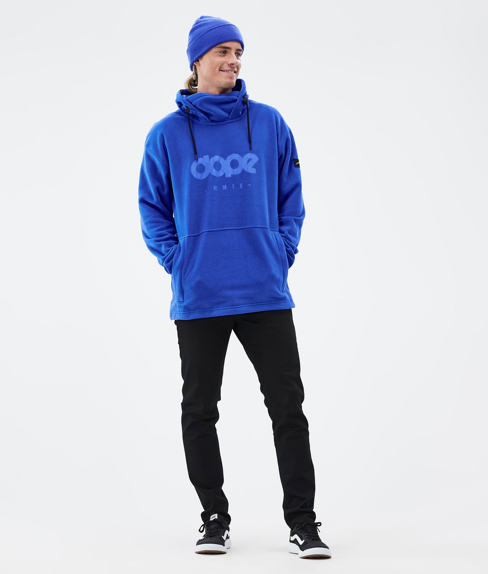 Dope Cozy II Fleece-hoodie Herre Cobalt Blue