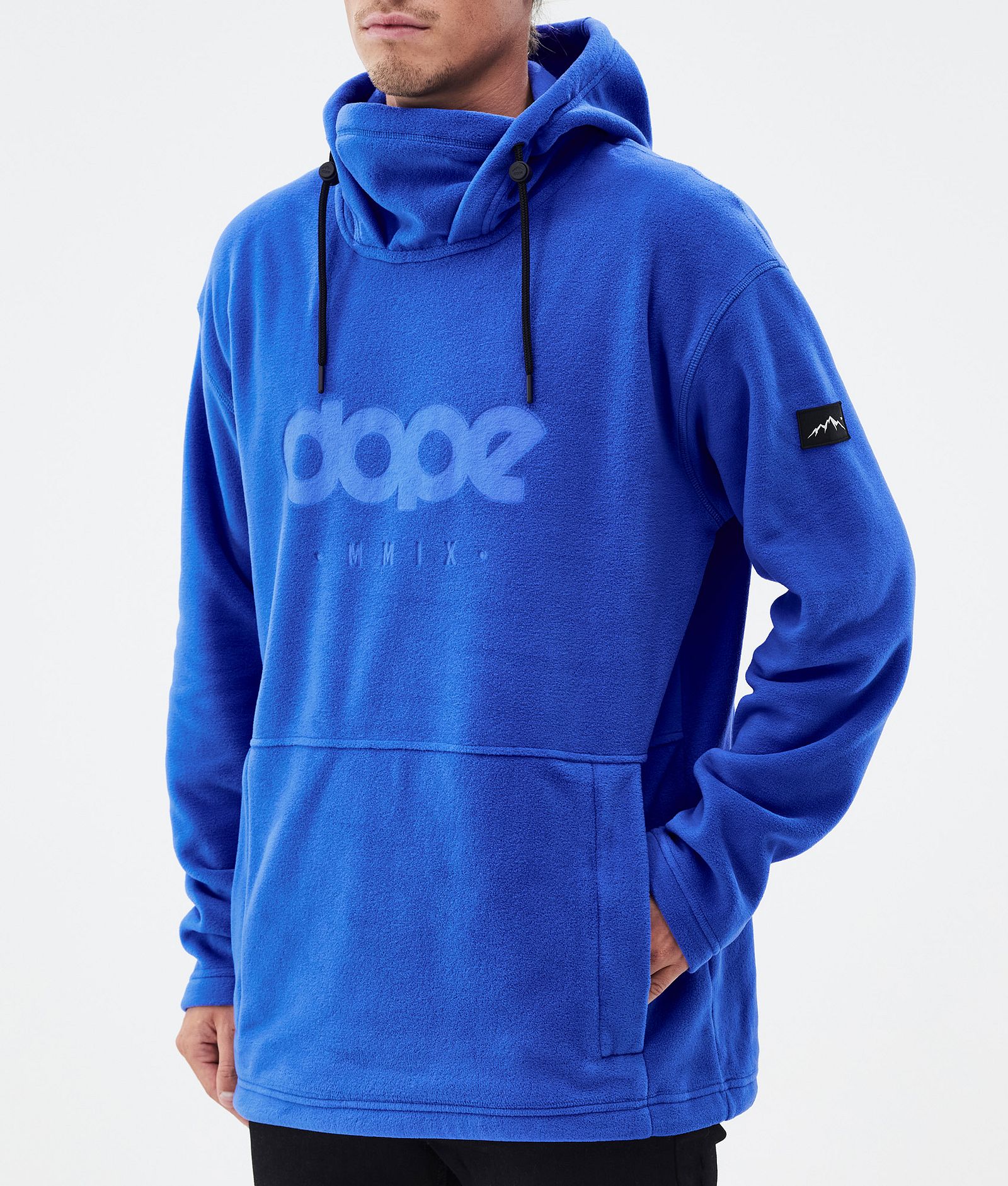 Dope Cozy II Pull Polaire Homme Blue Steel - Bleu