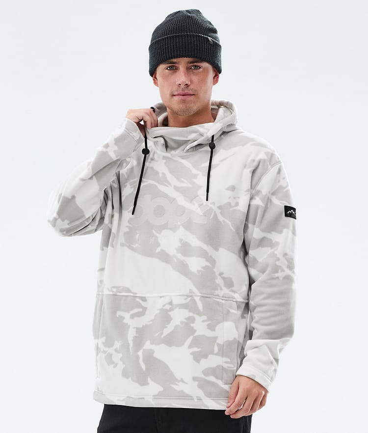 Dope Cozy II Fleece Hoodie Heren Grey Camo Renewed, Afbeelding 1 van 7