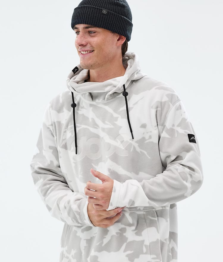 Dope Cozy II Fleece Hoodie Heren Grey Camo Renewed, Afbeelding 2 van 7