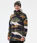 Dope Cozy II Pull Polaire Homme Shards Gold Green, Image 1 sur 7
