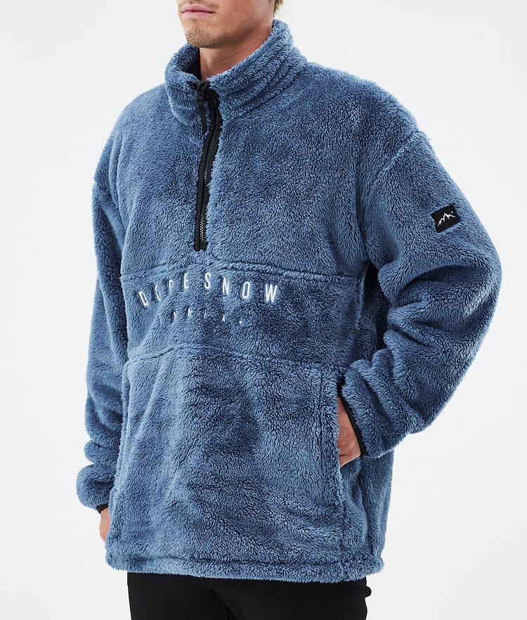 Dope Pile Sweat Polaire Homme Blue Steel