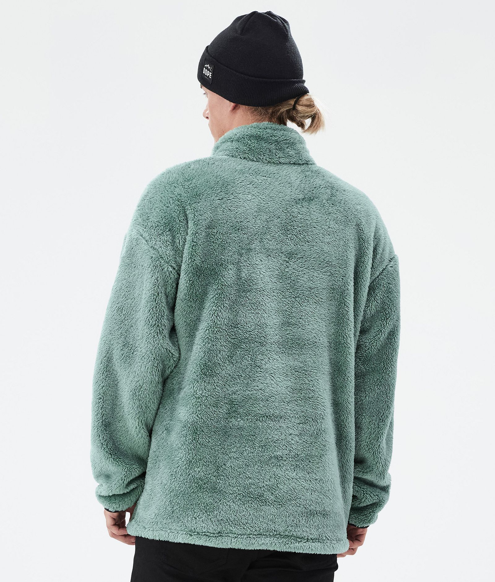 Dope Pile Sweter Polarowy Mężczyźni Faded Green