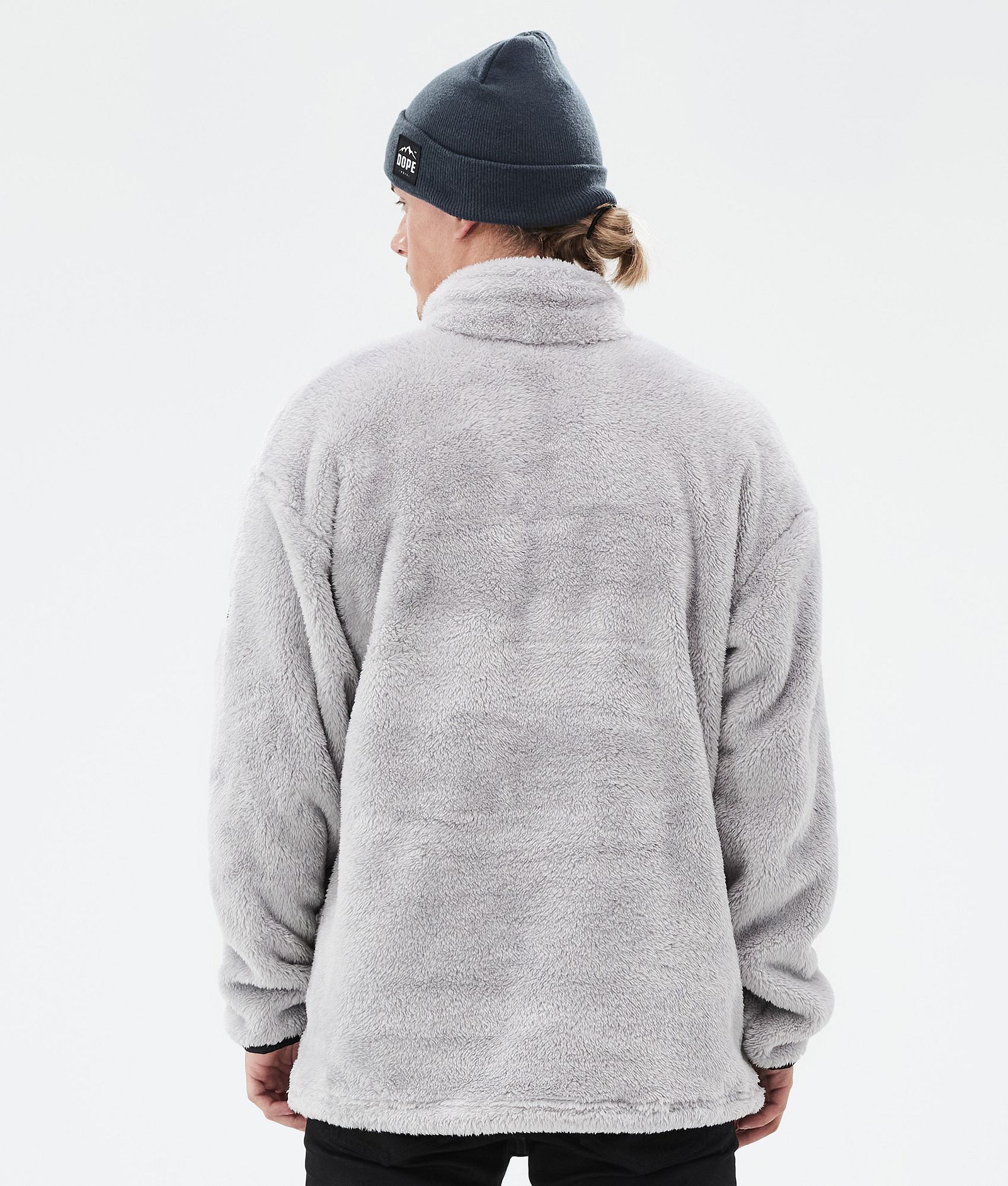 Dope Pile Sweat Polaire Homme Light Grey Renewed