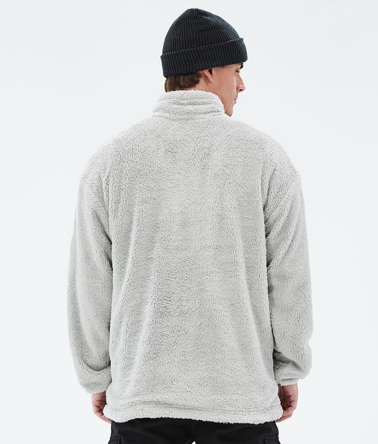 Dope Pile Fleece Trui Heren Light Grey Renewed, Afbeelding 6 van 7