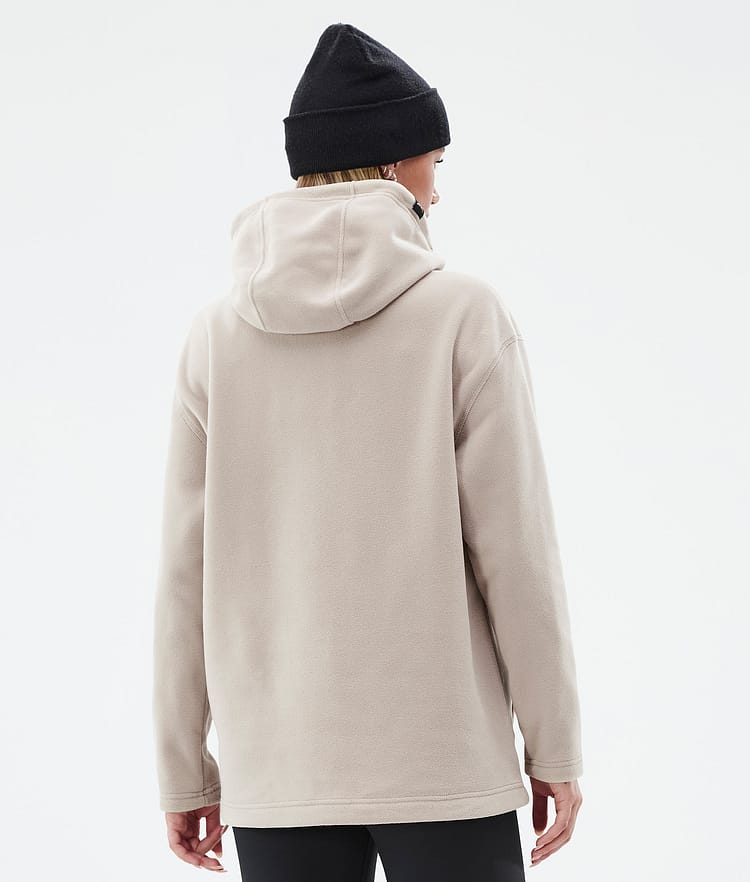 Dope Cozy II W Fleece Hoodie Dames Sand Renewed, Afbeelding 6 van 7