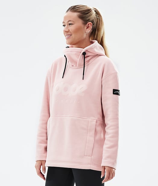 Dope Cozy II W Fleece-hoodie Dame Soft Pink
