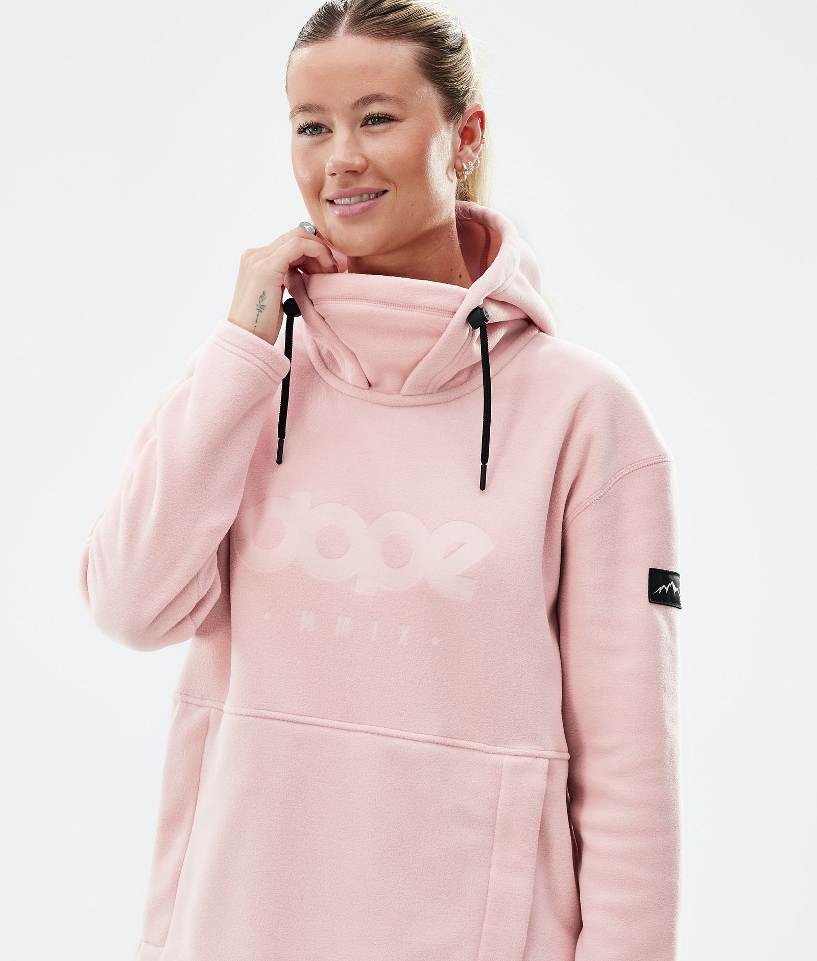 Dope Cozy II W Fleece-hoodie Dame Soft Pink