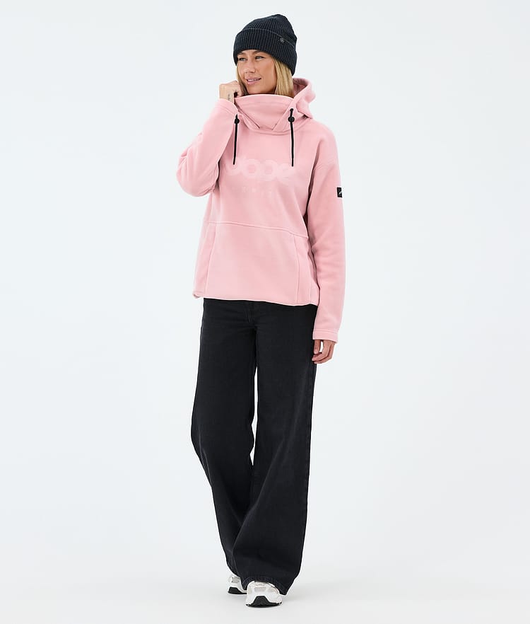 Dope Cozy II W Fleecová Mikina s Kapucí Dámské Soft Pink Renewed, Image 3 of 7