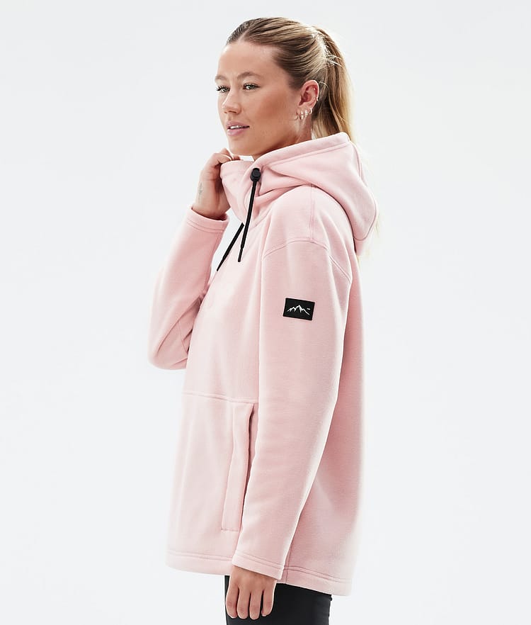 Dope Cozy II W Pile con Cappuccio Donna Soft Pink, Immagine 5 di 7