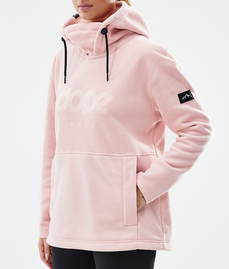 Dope Cozy II W Pile con Cappuccio Donna Soft Pink, Immagine 7 di 7