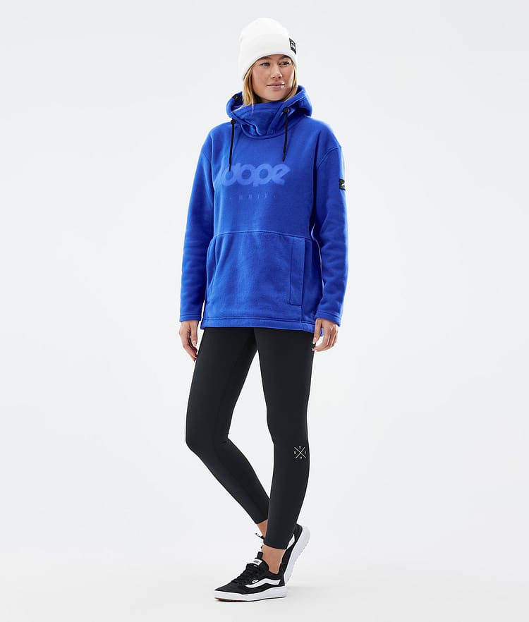 Dope Cozy II W Fleece Hoodie Dames Cobalt Blue